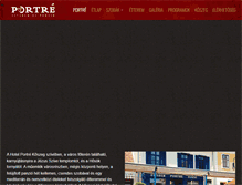 Tablet Screenshot of portre.com